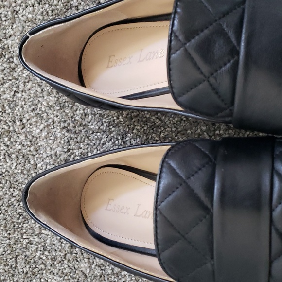Essex Lane El-Tessie Quilted Leather Loafers Flats - Picture 7 of 7